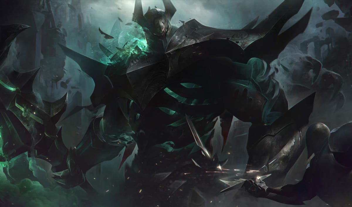 Mordekaiser splash art, God Tier pick in the League of Legends Solo Queue Tier List (Patch 26.14)