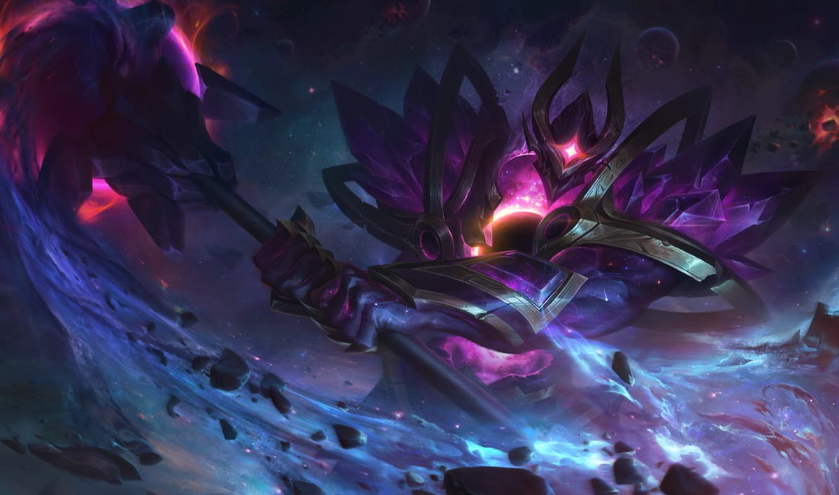 Dark Star Mordekaiser splash art