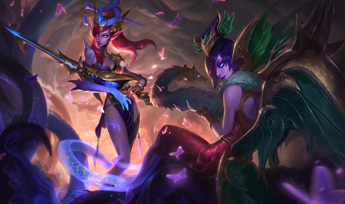 Lunar Wraith Morgana splash art