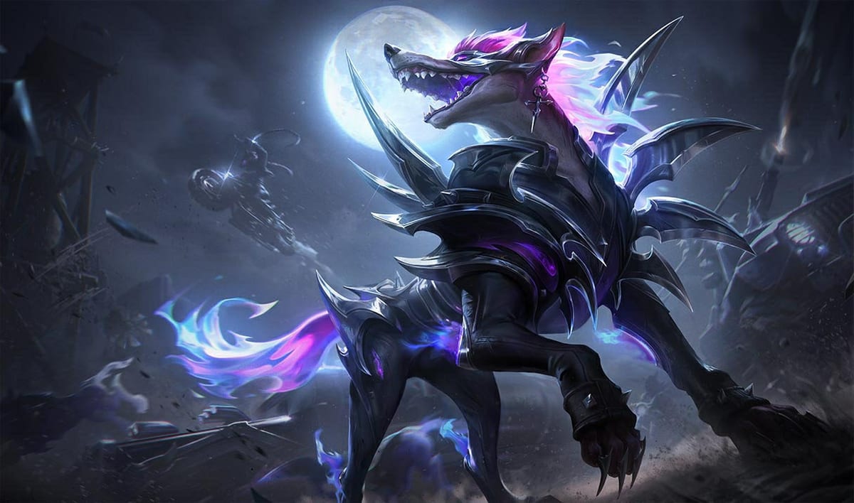 Warhound Naafiri splash art