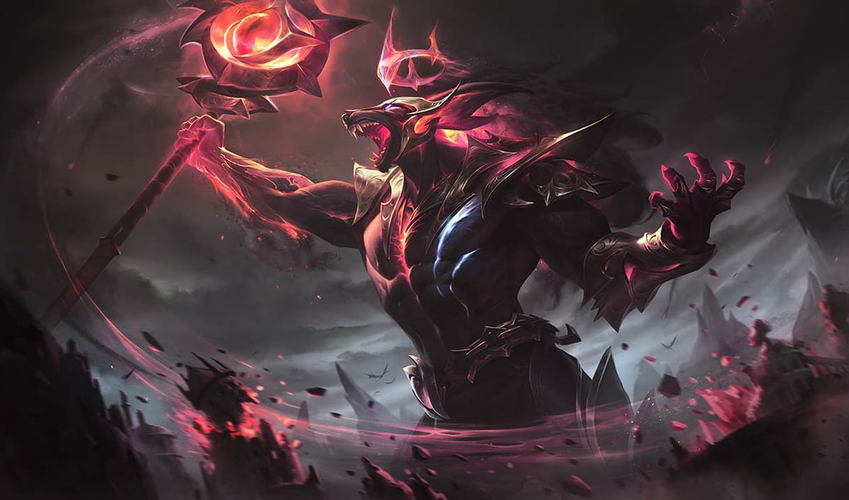 Nightbringer Nasus splash art