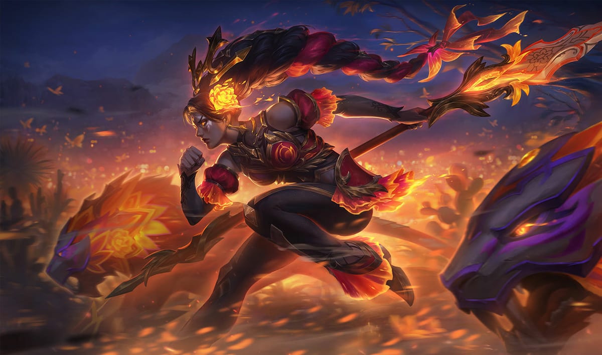 Nidalee splash art