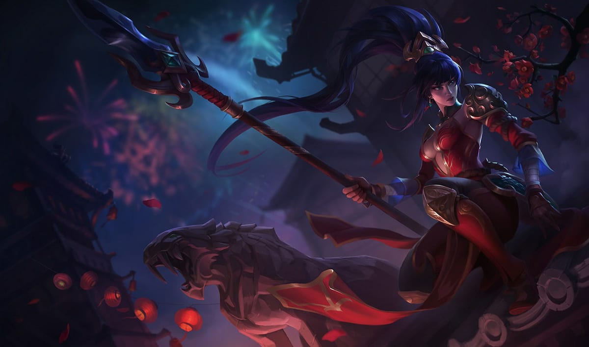 Nidalee splash art