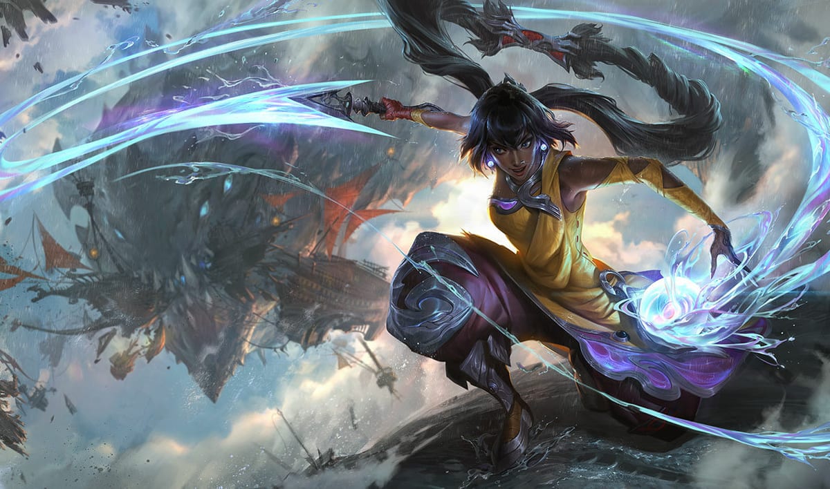 Classic Nilah Classic Nilah splash art