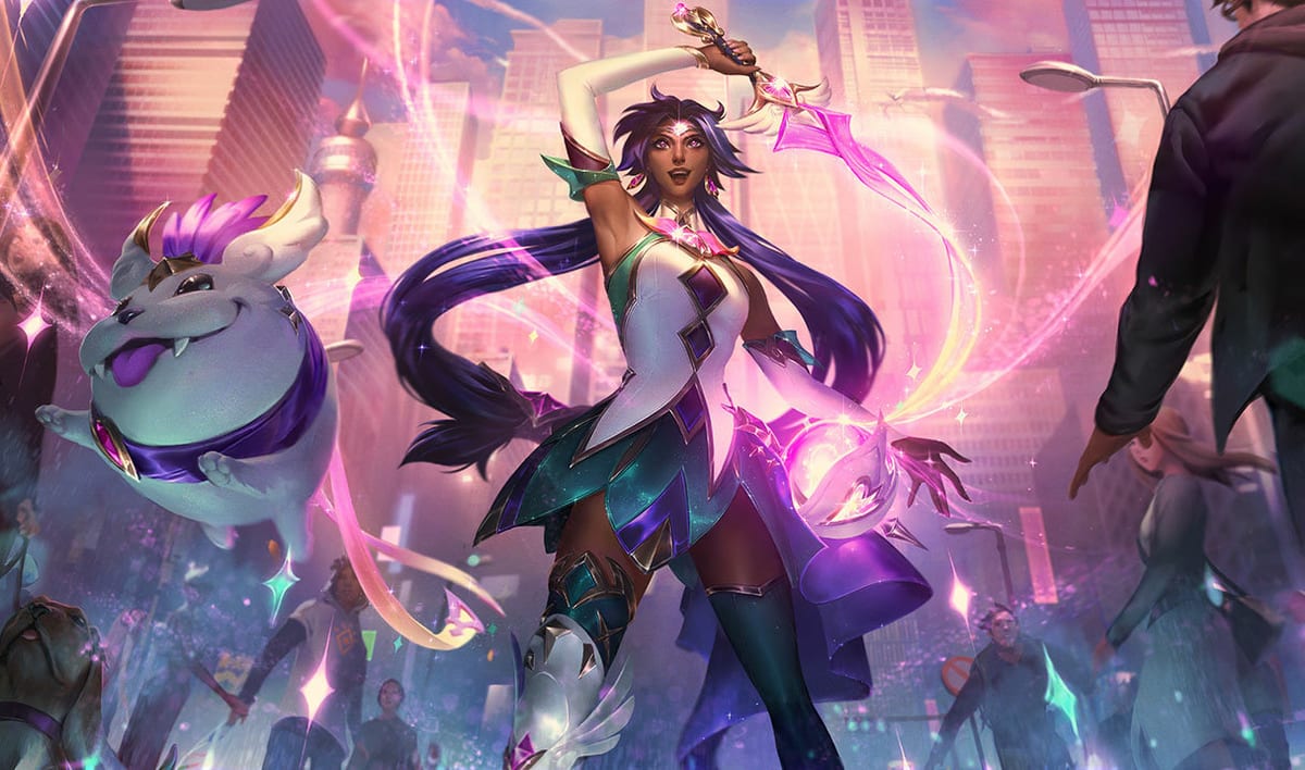 Star Guardian Nilah Star Guardian Nilah splash art