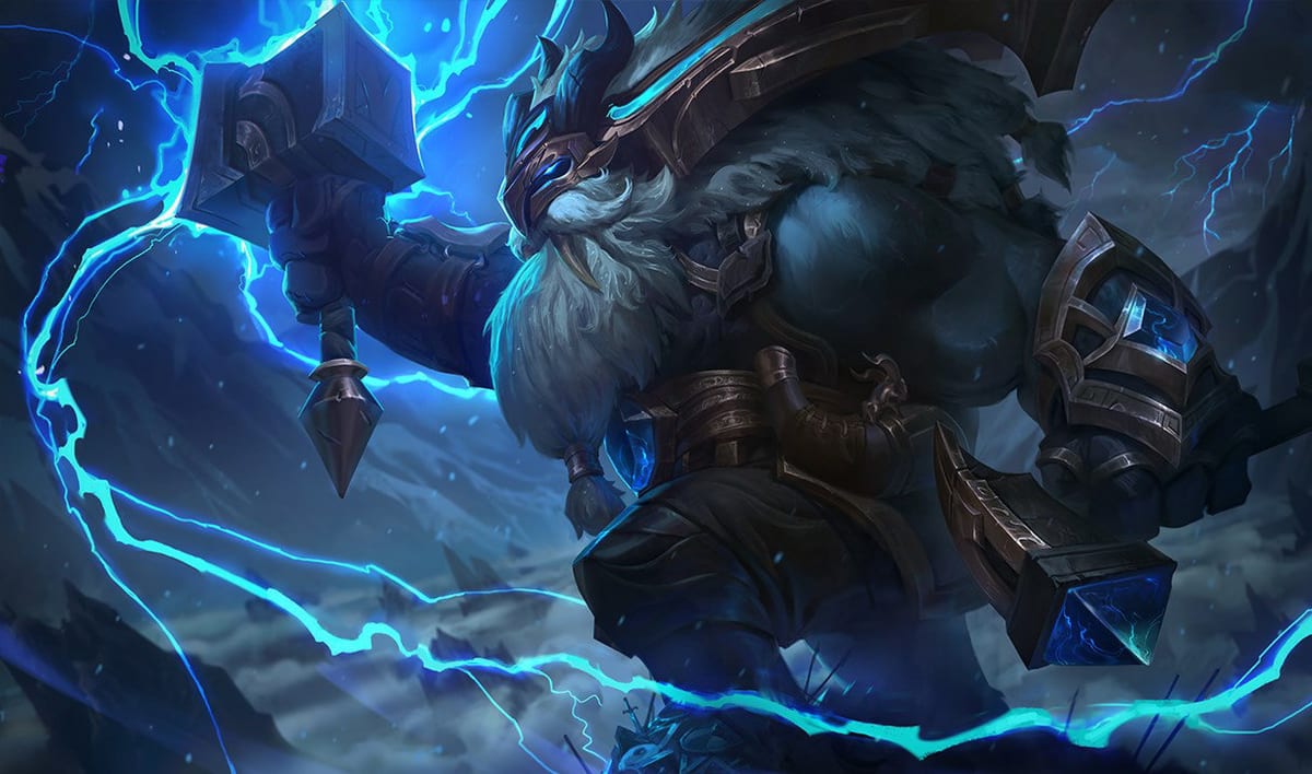 Thunder Lord Ornn Thunder Lord Ornn splash art