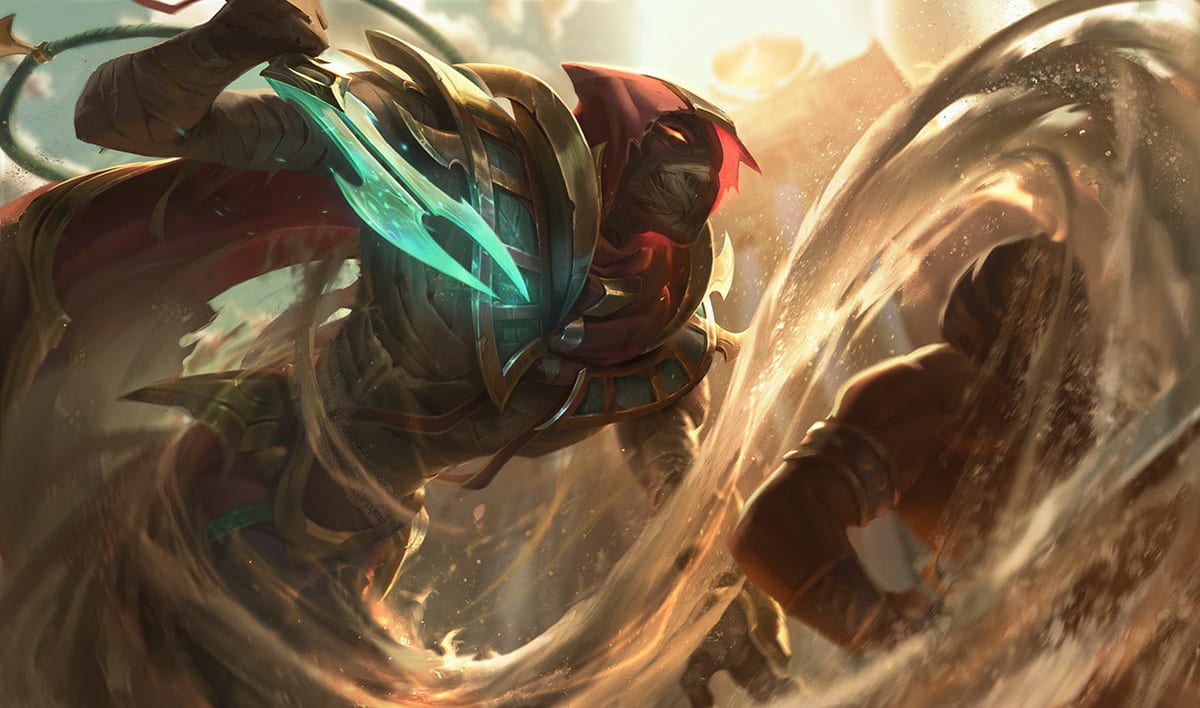 Sand Wraith Pyke Sand Wraith Pyke splash art