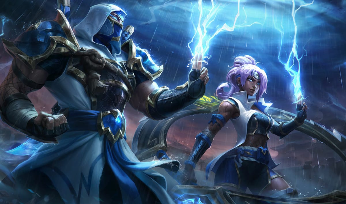 Shockblade Qiyana Shockblade Qiyana splash art