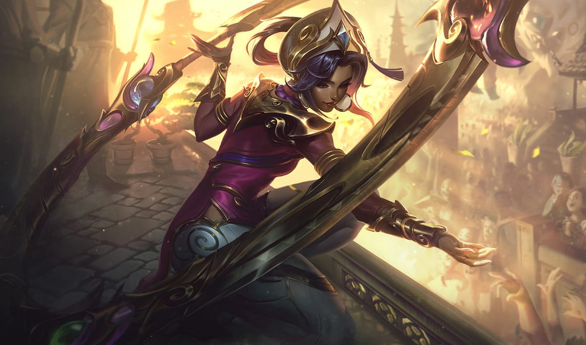 Lunar Empress Qiyana Lunar Empress Qiyana splash art