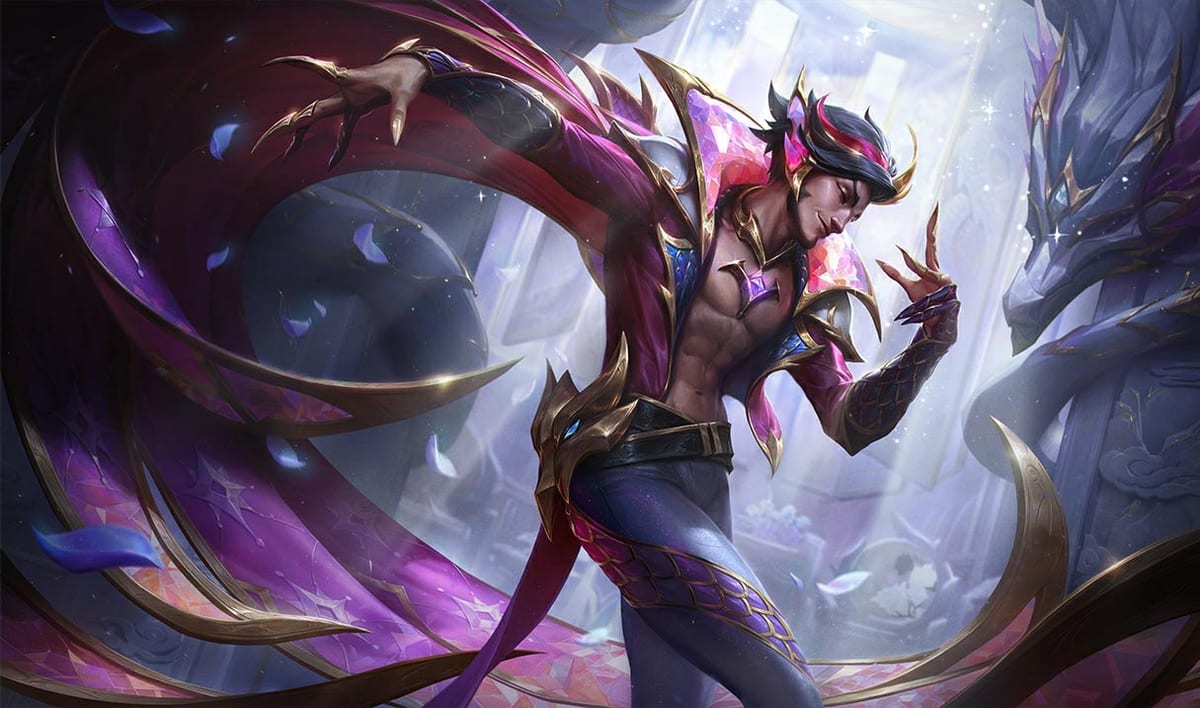 Prestige Dragonmancer Rakan Prestige Dragonmancer Rakan splash art