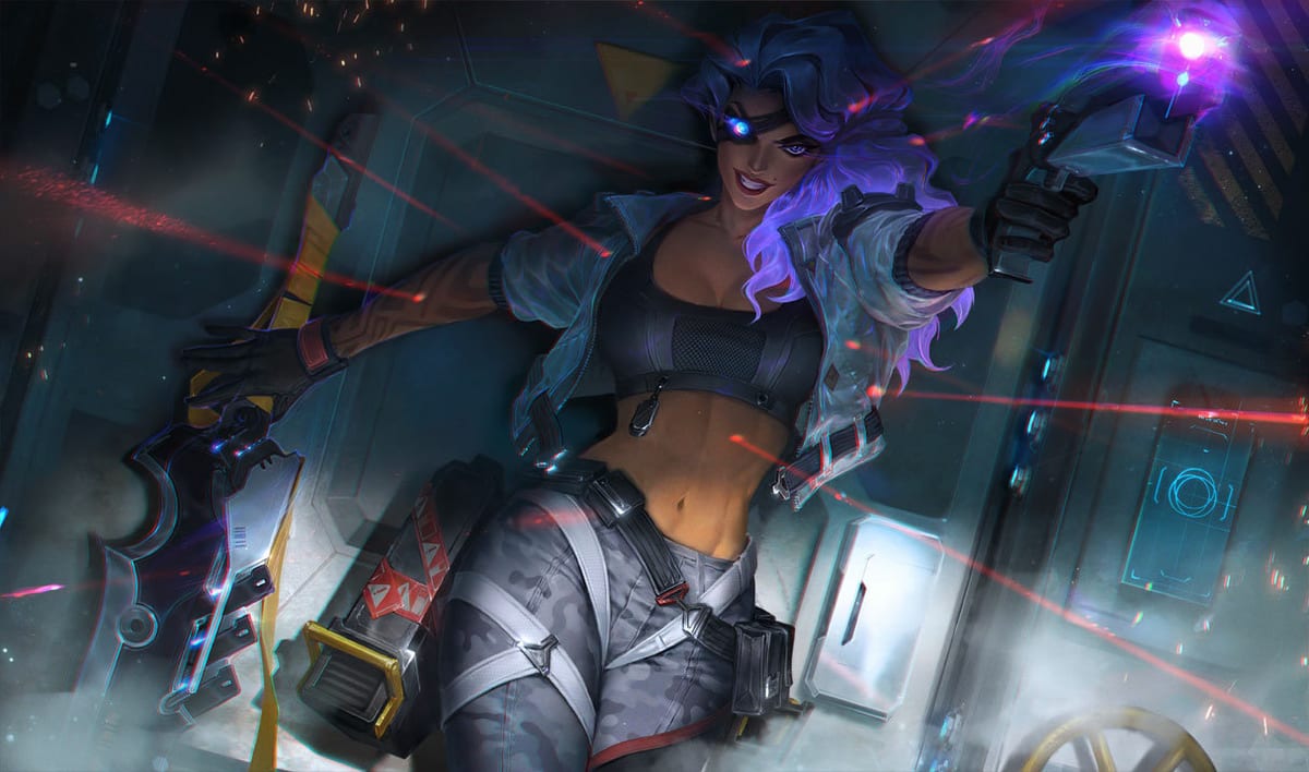 PsyOps Samira PsyOps Samira splash art