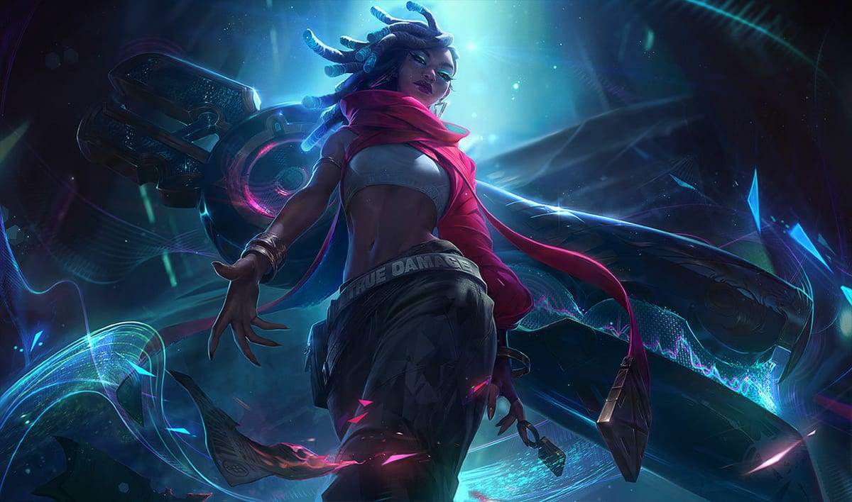 True Damage Senna True Damage Senna splash art