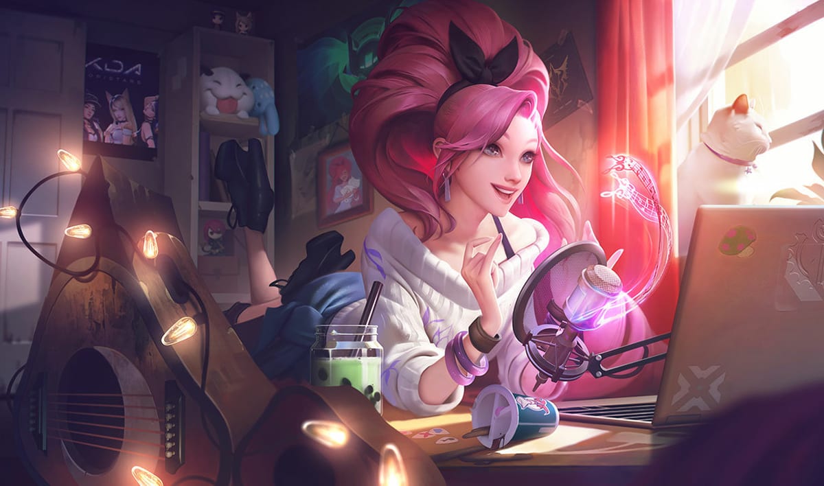 K/DA ALL OUT Seraphine Indie K/DA ALL OUT Seraphine Indie splash art