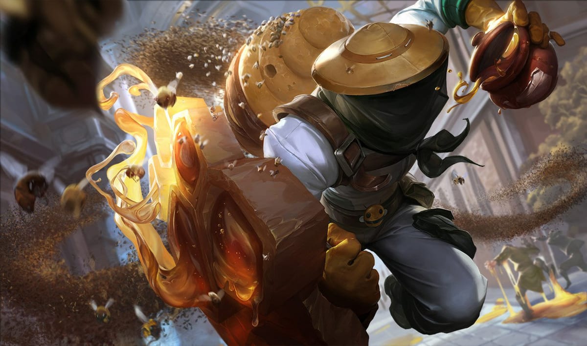 Beekeeper Singed splash art