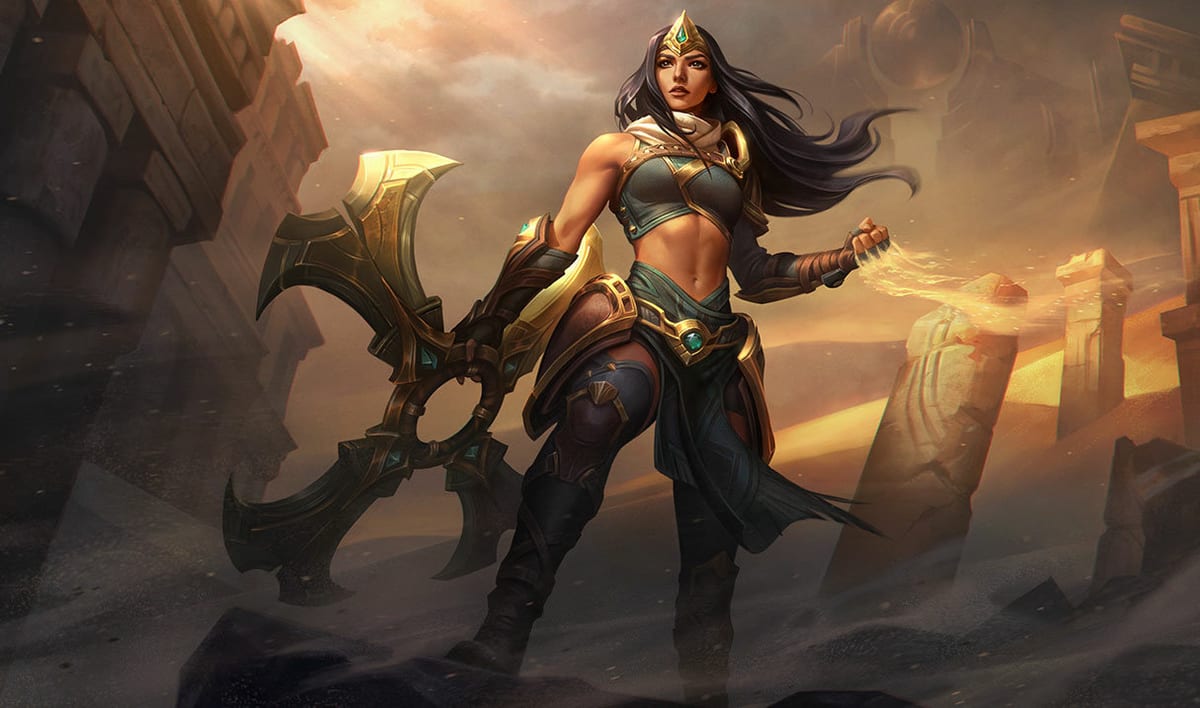 Sivir splash art banner
