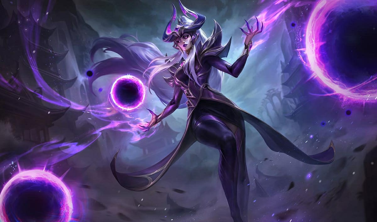 Syndra splash art banner