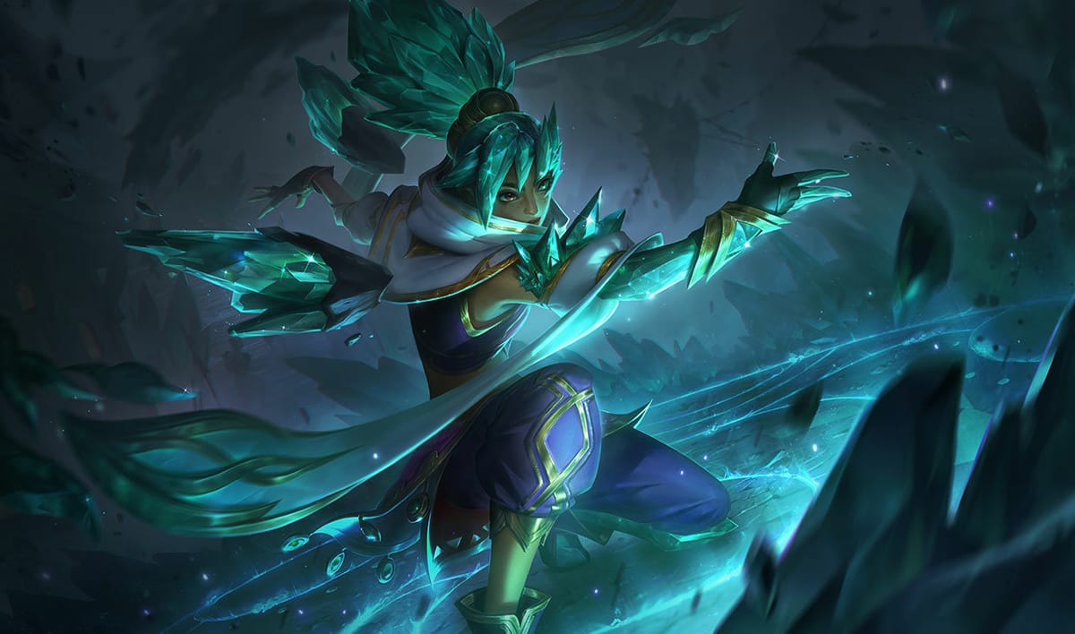 Crystalis Motus Taliyah Crystalis Motus Taliyah splash art