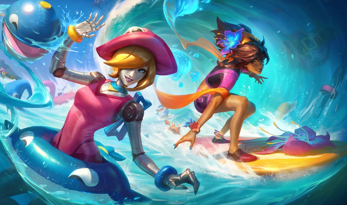 Pool Party Taliyah Pool Party Taliyah splash art