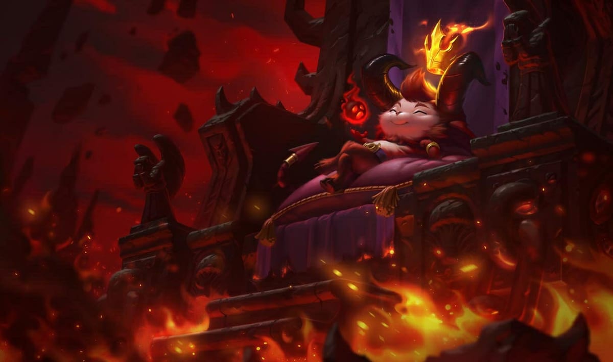 Little Devil Teemo splash art banner