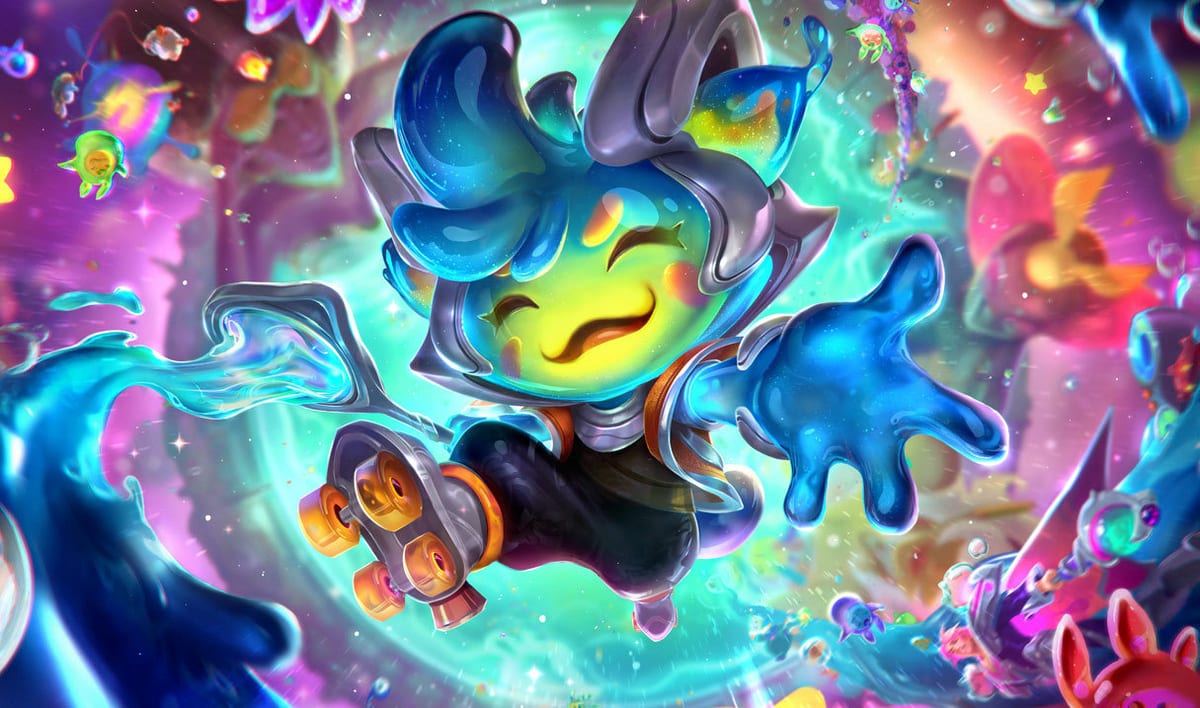 Space Groove Teemo Skin Space Groove Teemo splash art