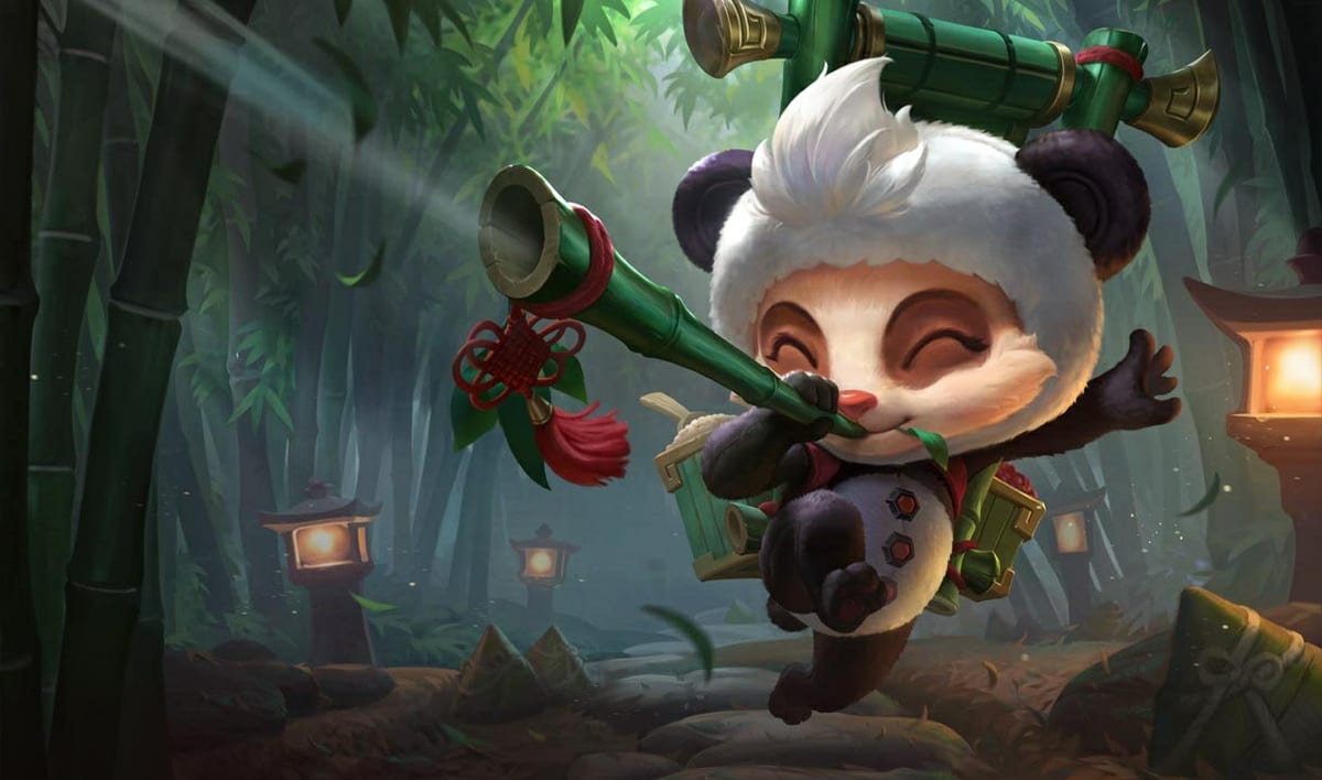 Panda Teemo Skin Panda Teemo splash art
