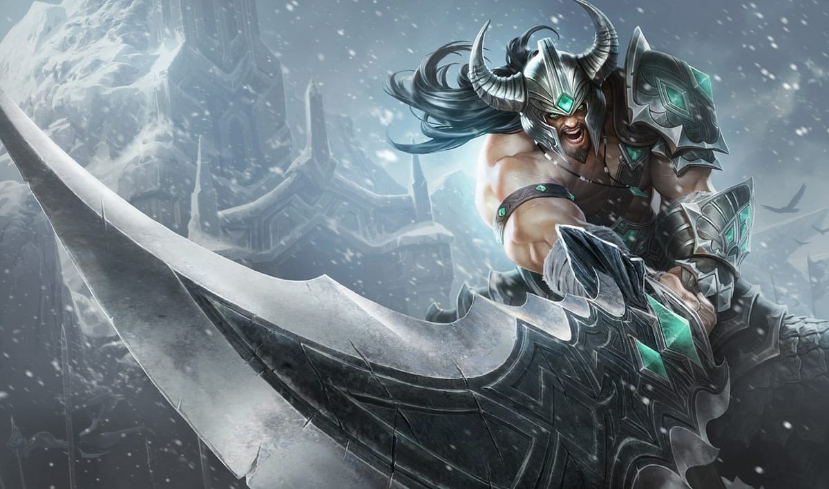 Tryndamere splash art banner
