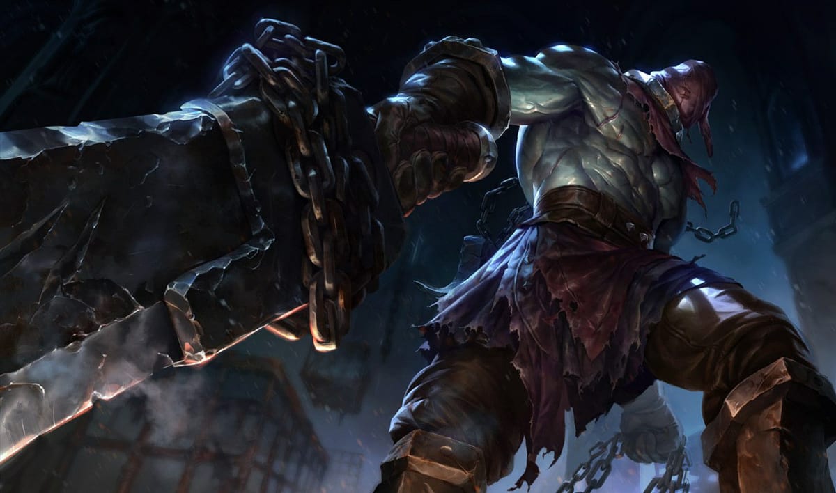 Tryndamere splash art