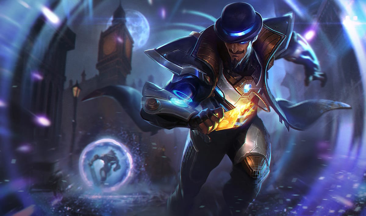 Twisted Fate splash art banner