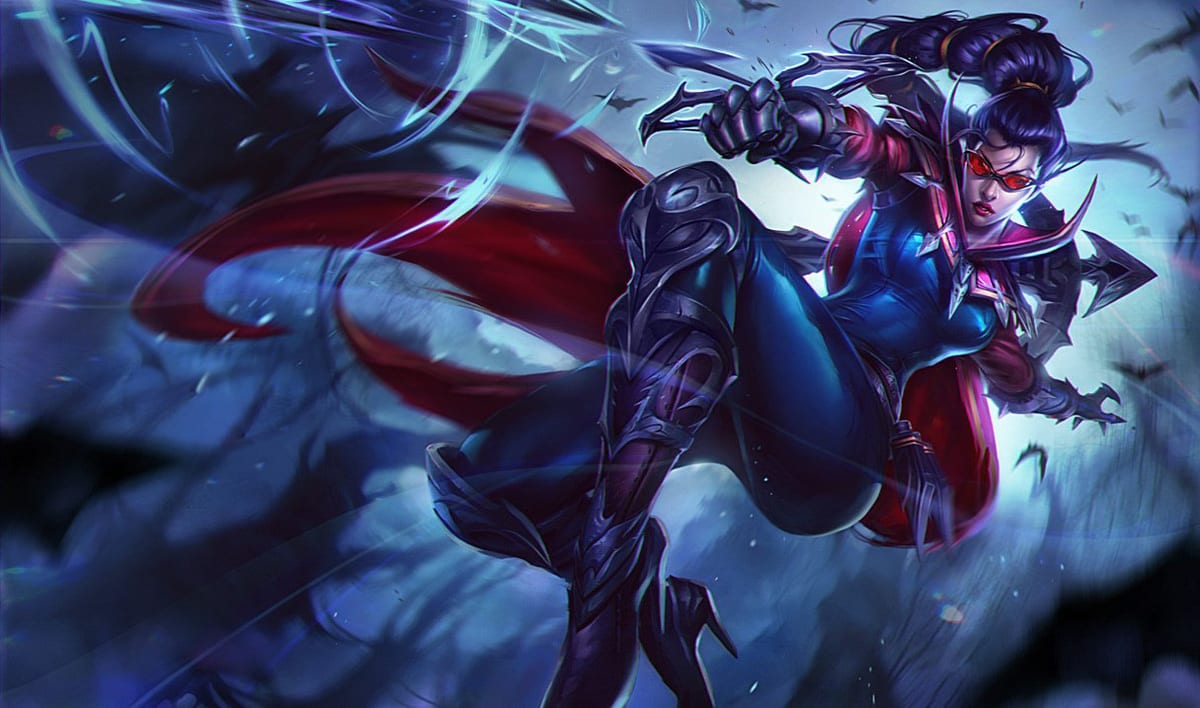 Vayne splash art banner