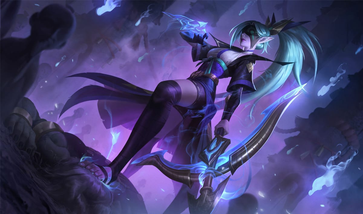Spirit Blossom Vayne Skin Spirit Blossom Vayne splash art