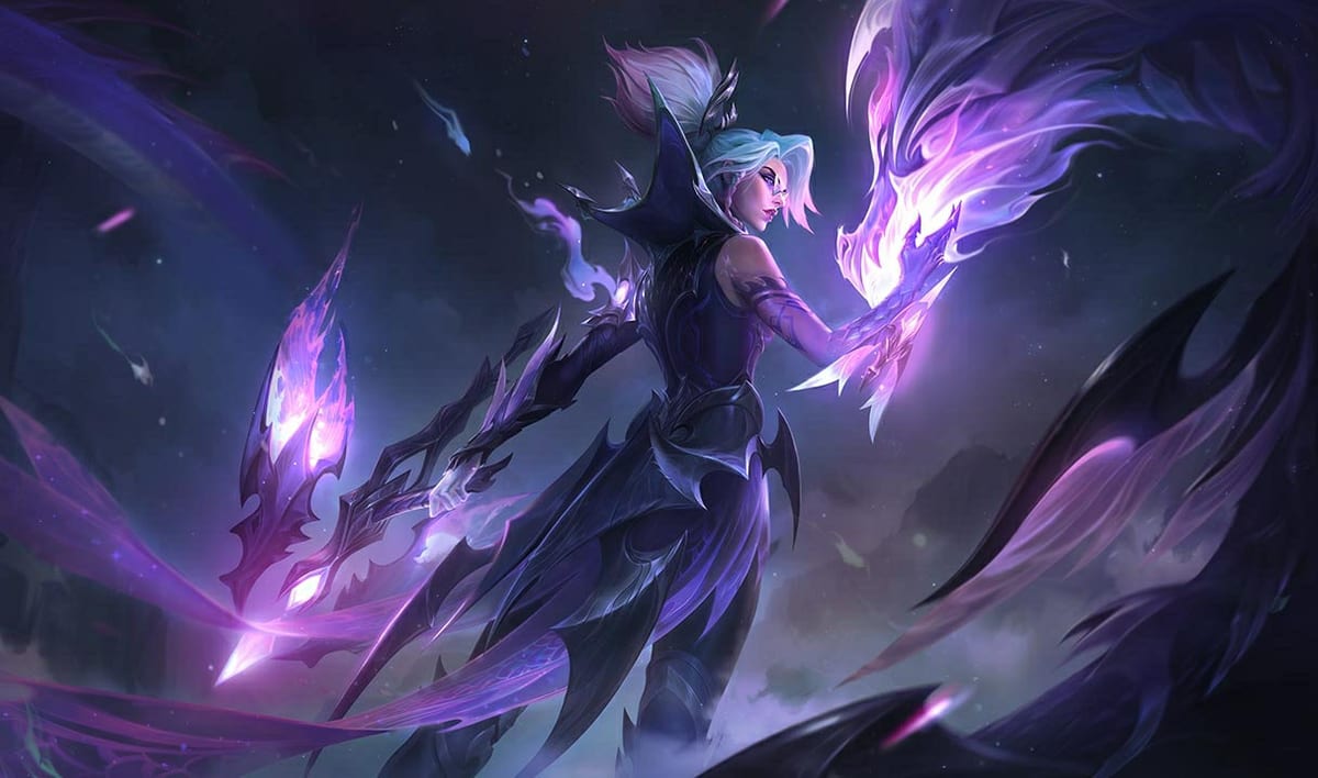 Dragonmancer Vayne Skin Dragonmancer Vayne splash art