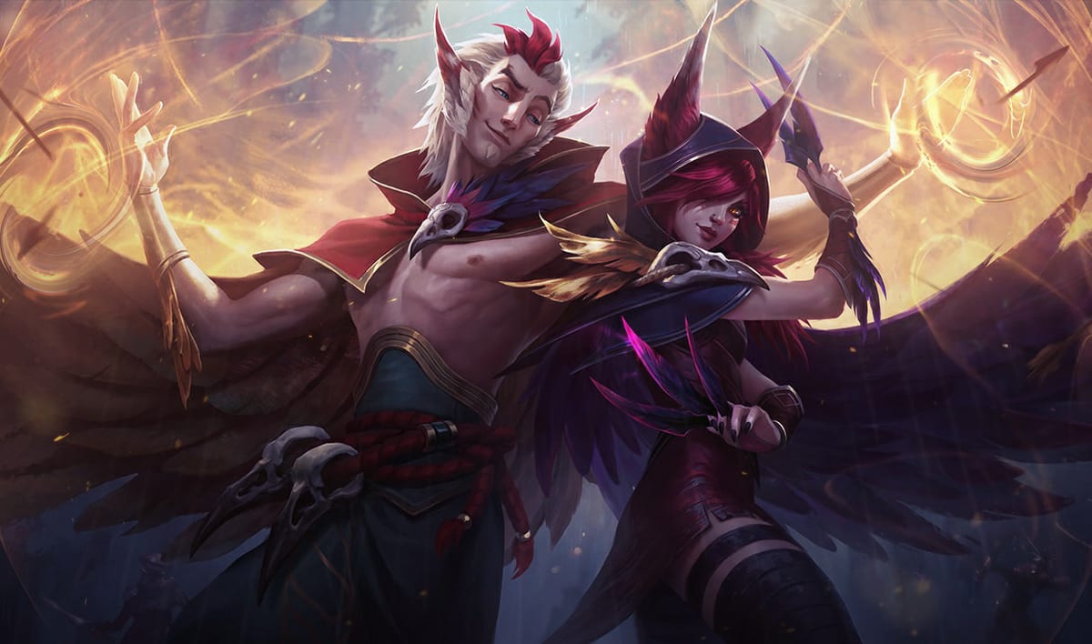 Classic Xayah Classic Xayah splash art