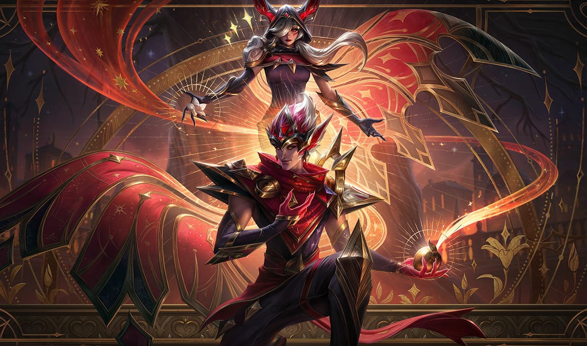 Arcana Xayah Arcana Xayah splash art