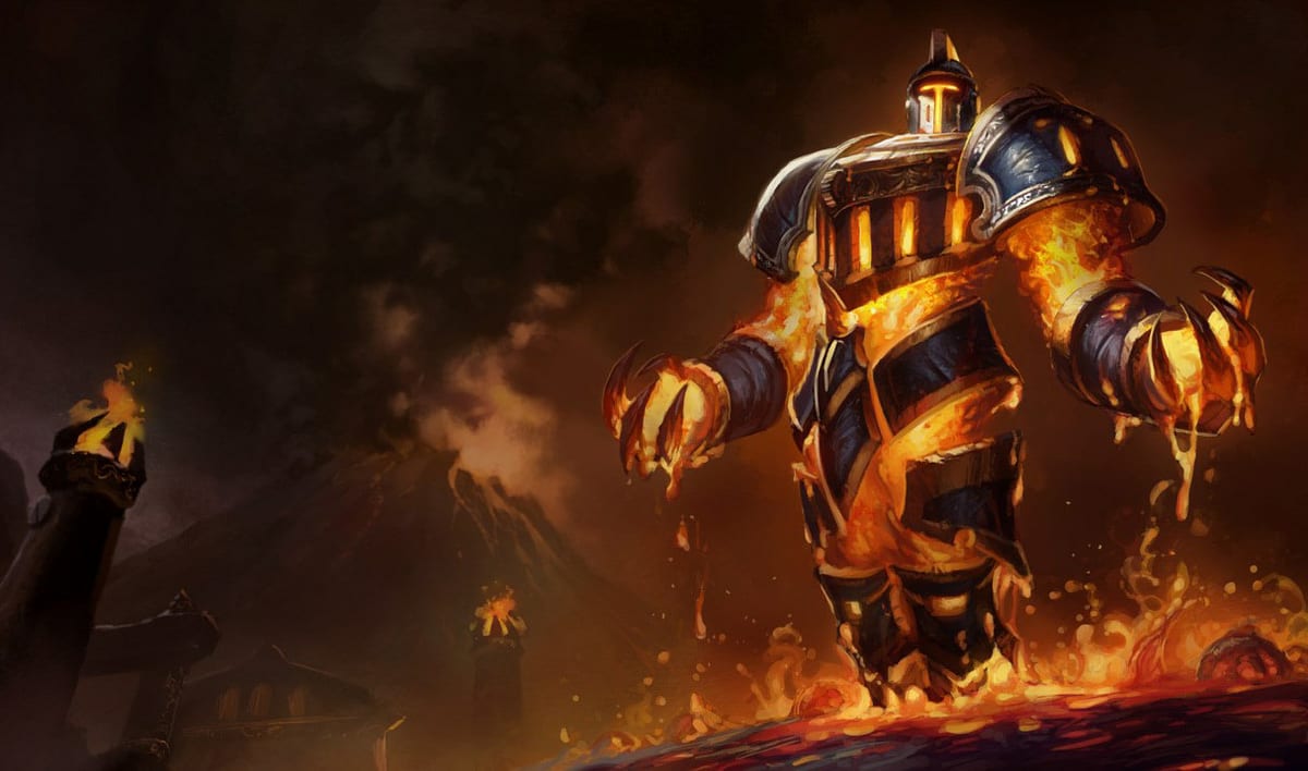 Scorched Earth Xerath splash art