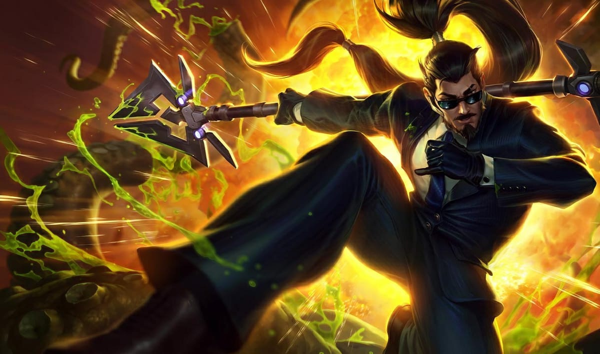 Xin Zhao splash art