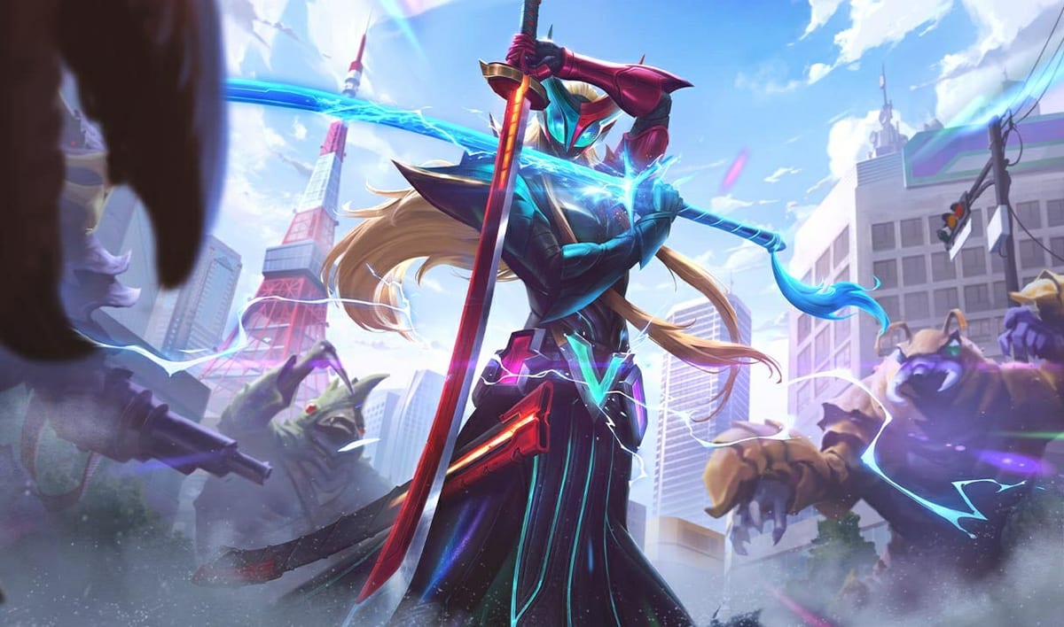 Masked Justice Yone Masked Justice Yone splash art