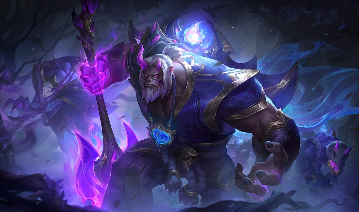 Pentakill Yorick splash art banner