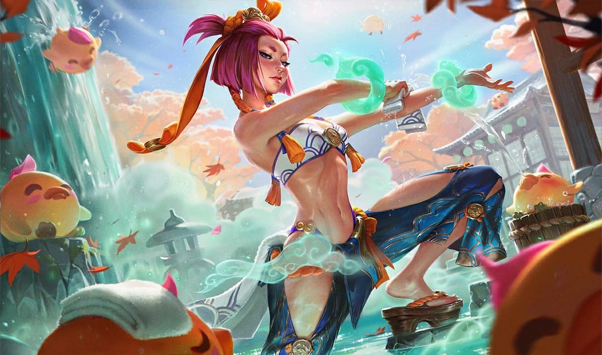 Spirit Blossom Springs Yunara Spirit Blossom Springs Yunara splash art