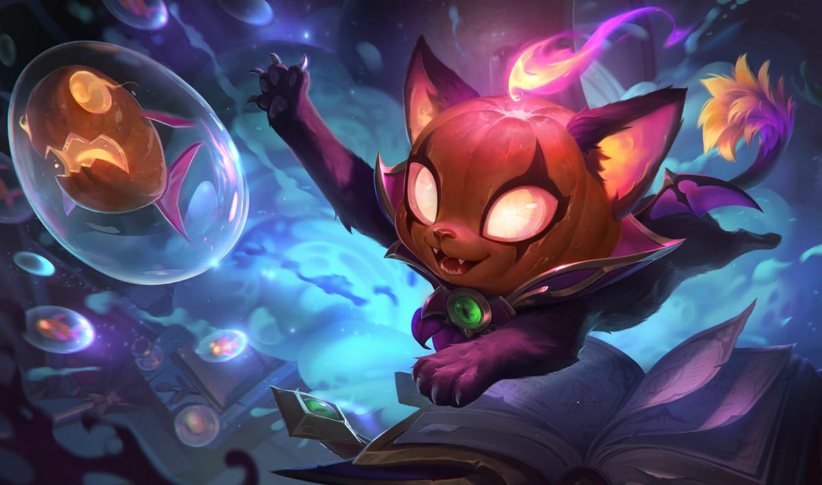 Bewitching Yuumi Bewitching Yuumi splash art