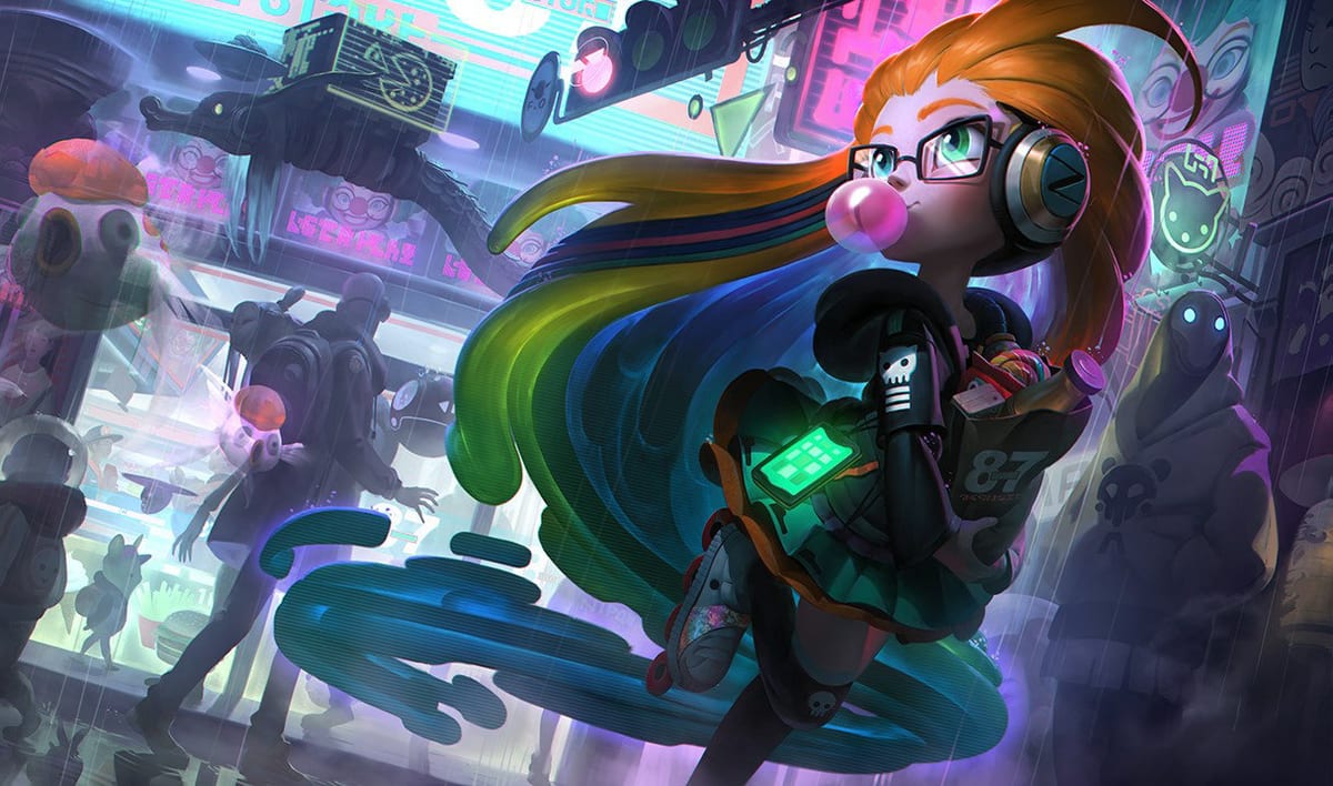 Cyber Pop Zoe Cyber Pop Zoe splash art