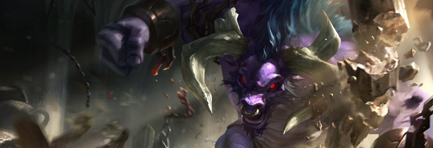 Alistar splash art