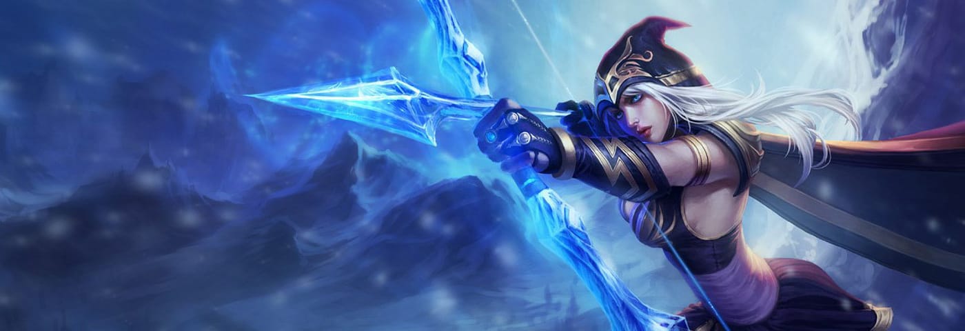 Ashe splash art