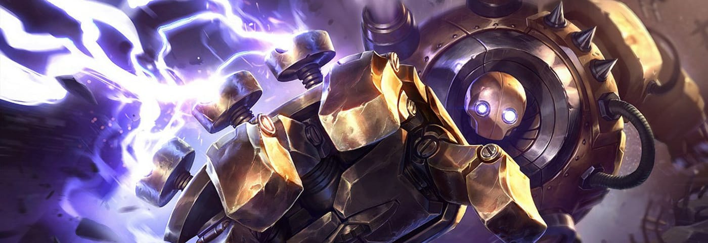 Blitzcrank splash art