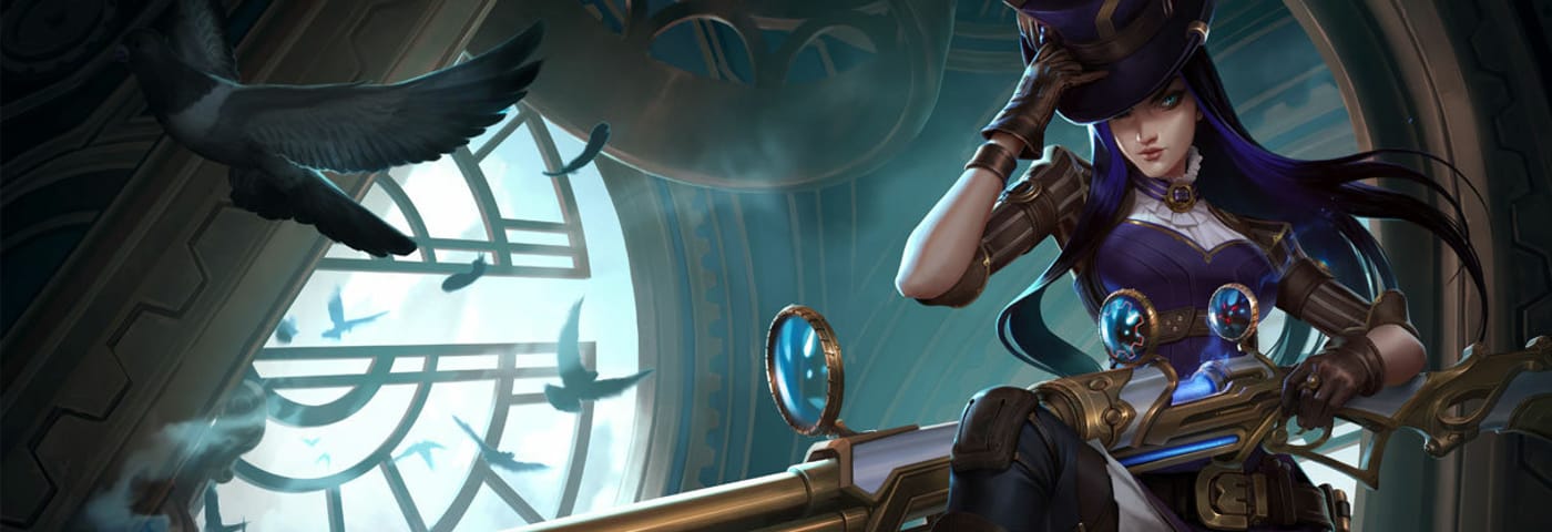 Caitlyn splash art