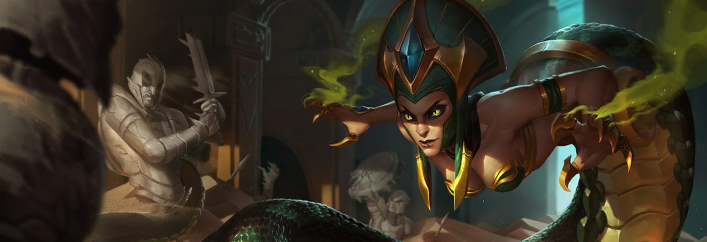 Cassiopeia splash art