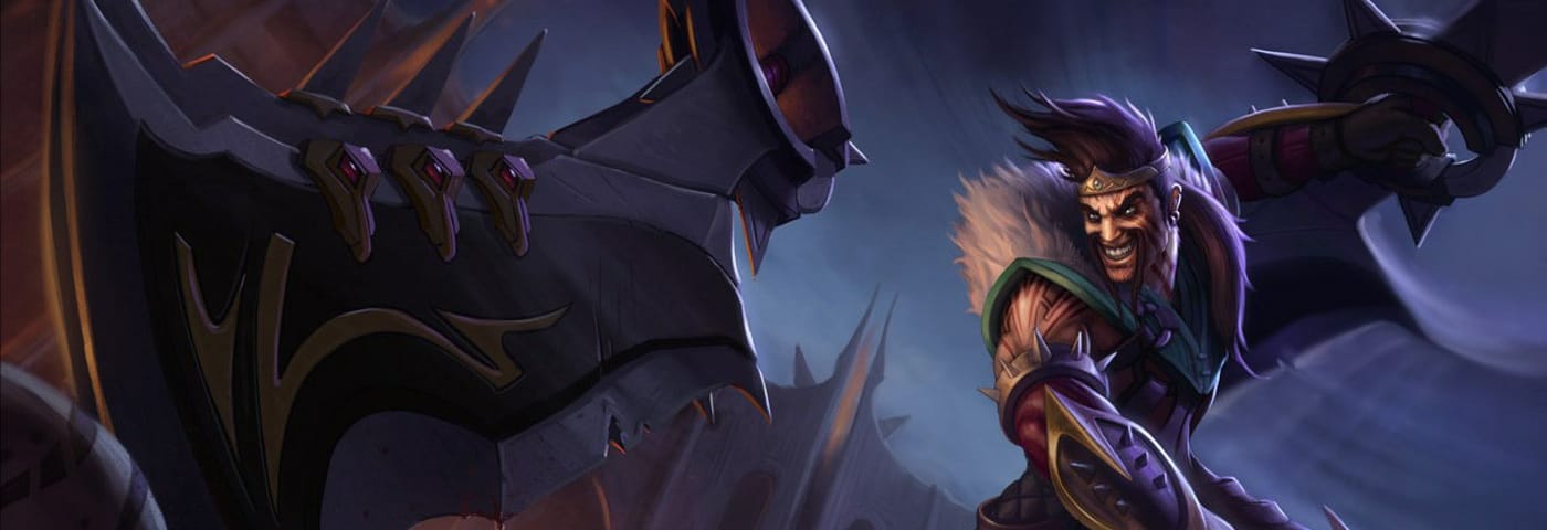 Draven splash art