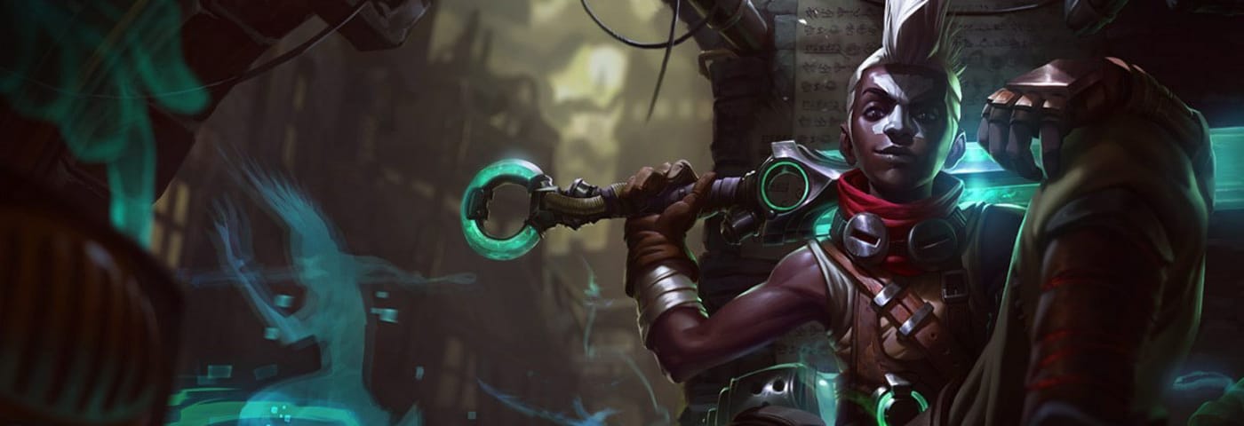 Ekko splash art