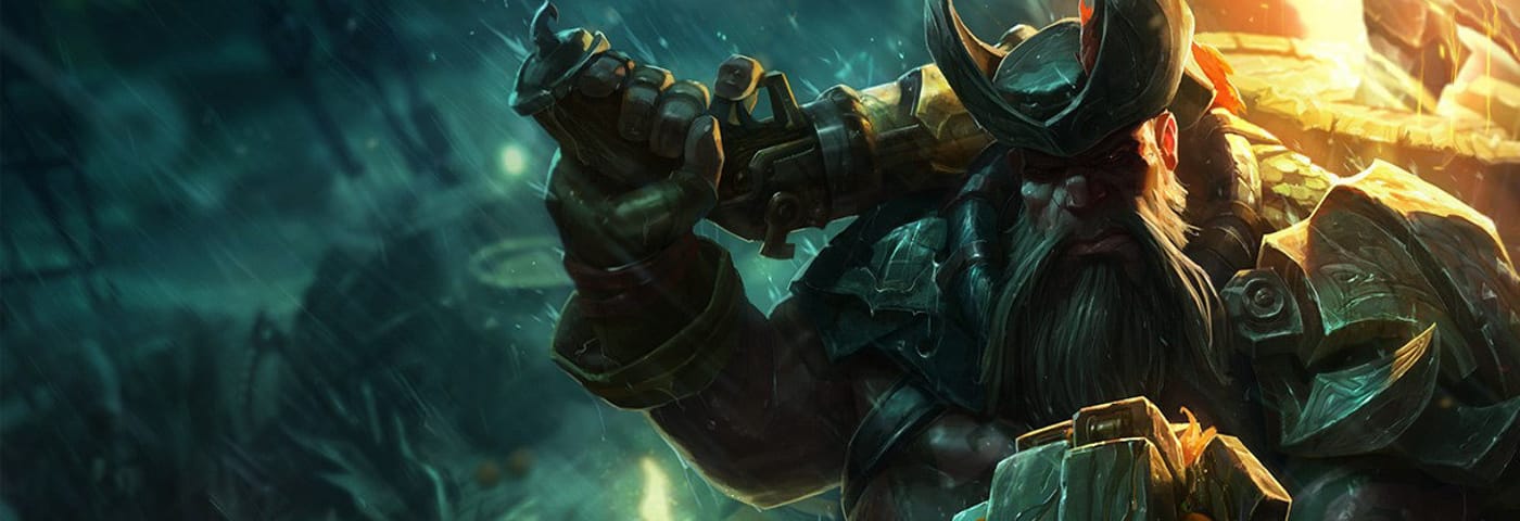 Gangplank splash art