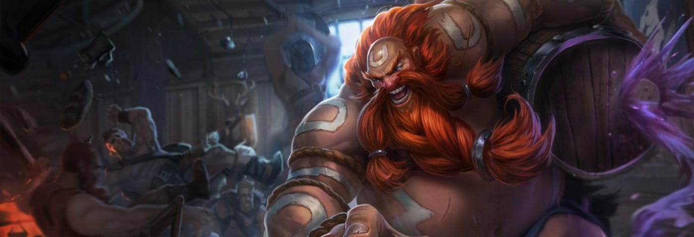 Gragas splash art