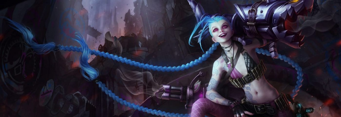 Jinx splash art